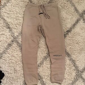 Essentials Women's Tan Joggers